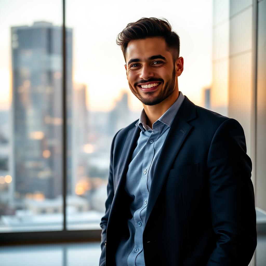 Profissional brasileiro em escritório europeu